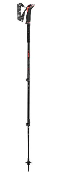 Leki Makalu Unisex Wanderstöcke Trekkingstöcke stufenlos verstellbar schwarz NEU