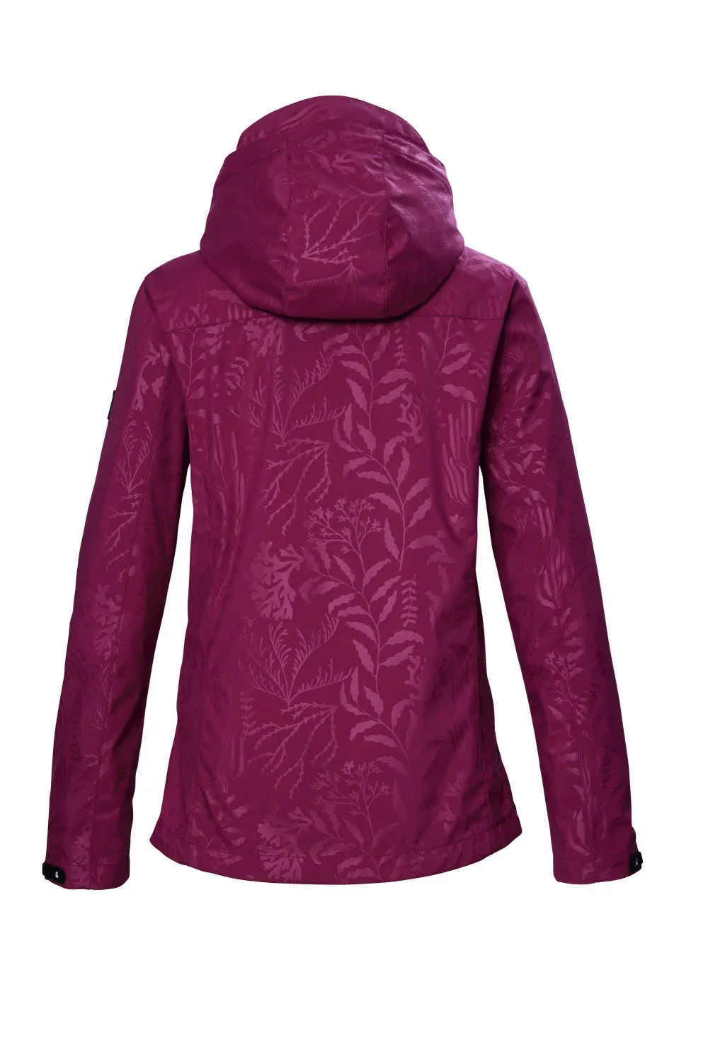 Killtec KOS 122 WMN SFTSHLL JCKT FLORAL Softshelljacke Damen beere lila