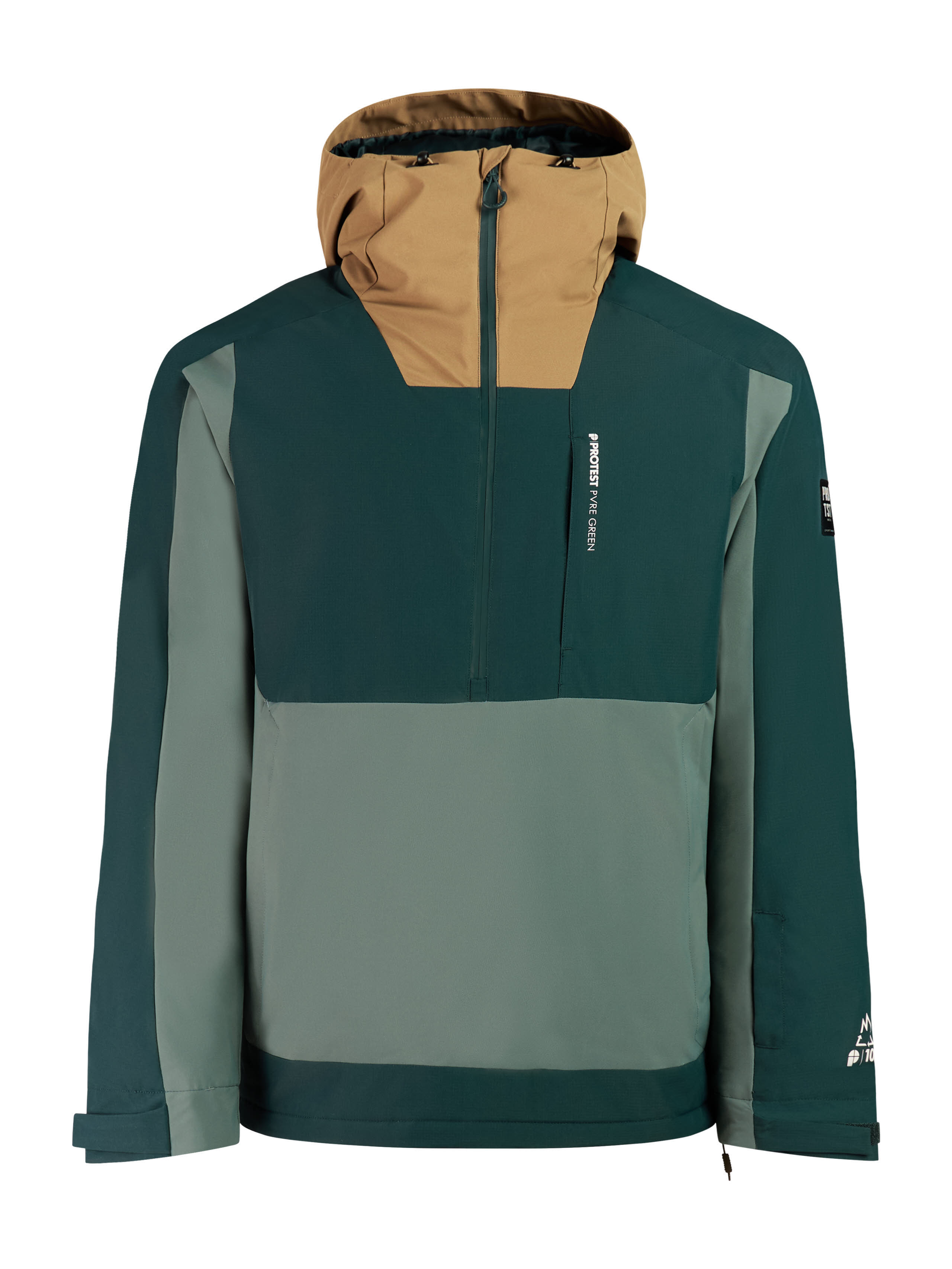 Protest PRTMetric anorak snowjacket Skijacke Herren kombu green