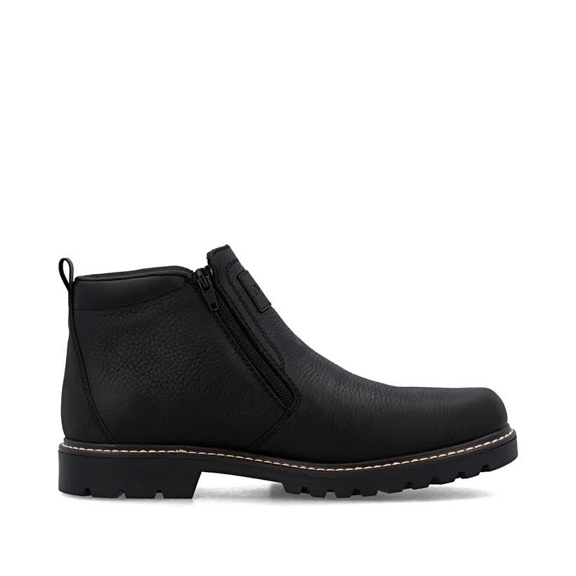 Rieker Herren Stiefel Kurzstiefel schwarz