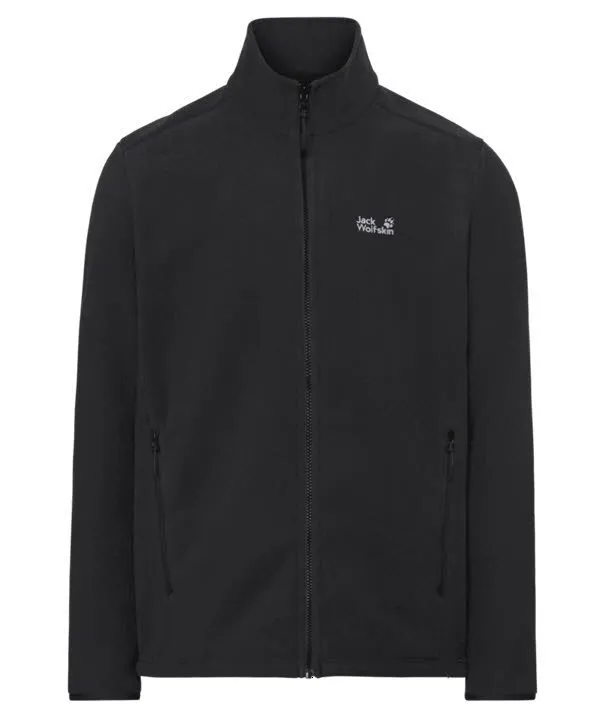 JACK WOLFSKIN HE TAUNUS 300 JKT HERREN Fleecejacke schwarz