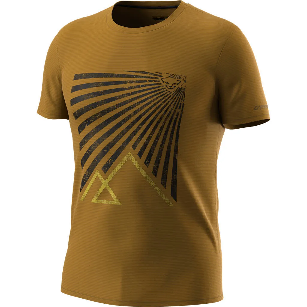 Dynafit Transalper Graphic Shirt Funktionsshirt Herren dunkelorange