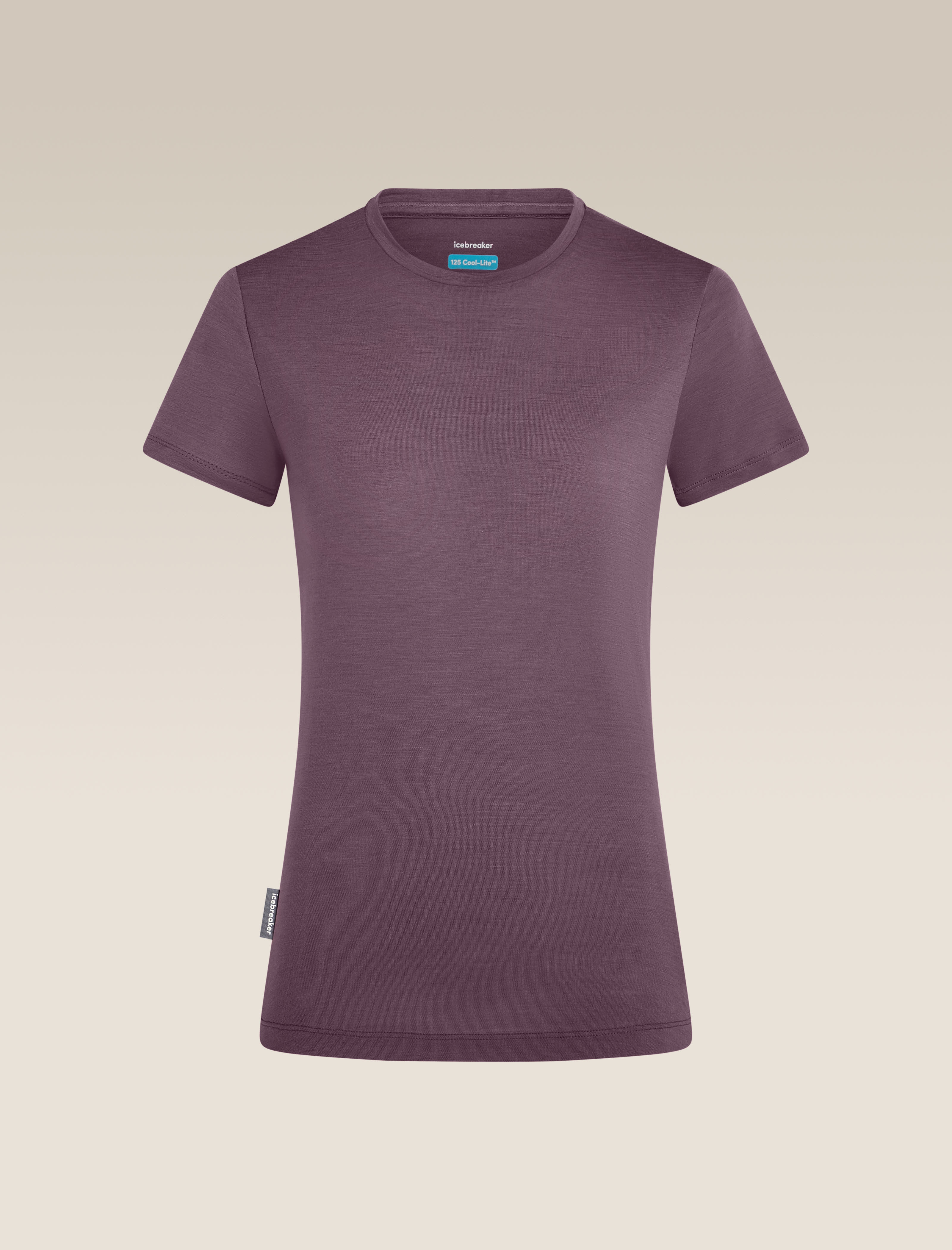 Icebreaker DA Mer 125 Cool-Lit Sphere SS Tee Alta T-Shirt Damen lila