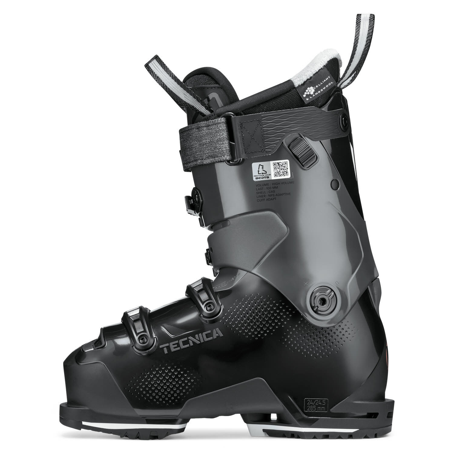 Tecnica Mach BOA HV 95 W GW Damen Skischuh Skistiefel schwarz