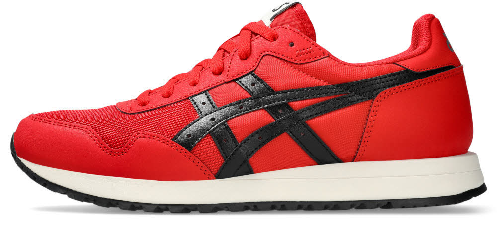 Asics TIGER RUNNER II Herren Sneaker Low sportlich Freizeitschuhe classic red/black