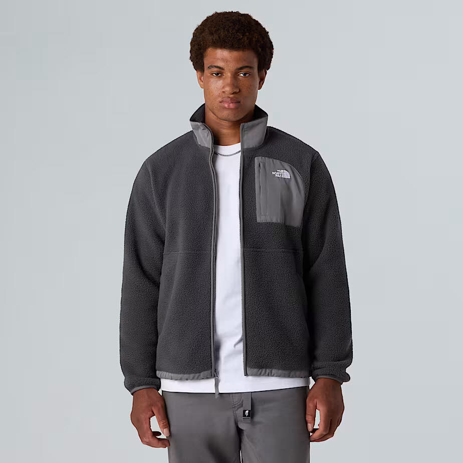 The North Face Yumiori Off-Peak Herren Fleecejacke Freizeitjacke grau Bild 5 The North Face Yumiori Off-Peak Herren Fleecejacke Freizeitjacke grau