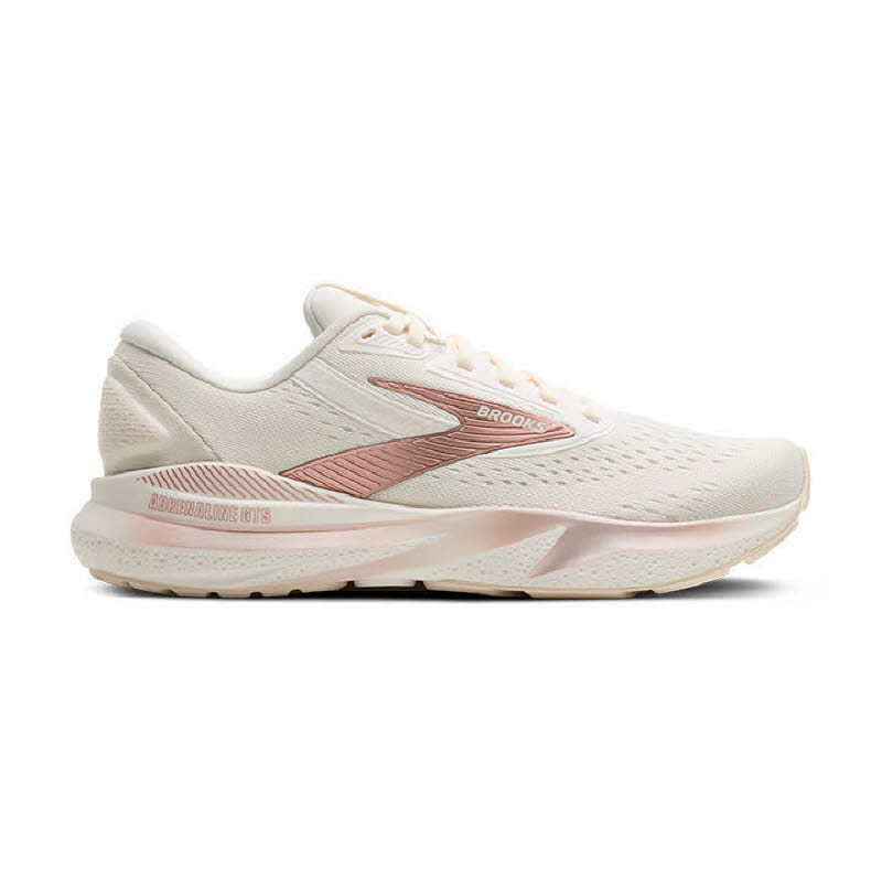 Brooks Adrenaline GTS 24 Damen Laufschuhe Joggingschuhe coconut/rose gold/white