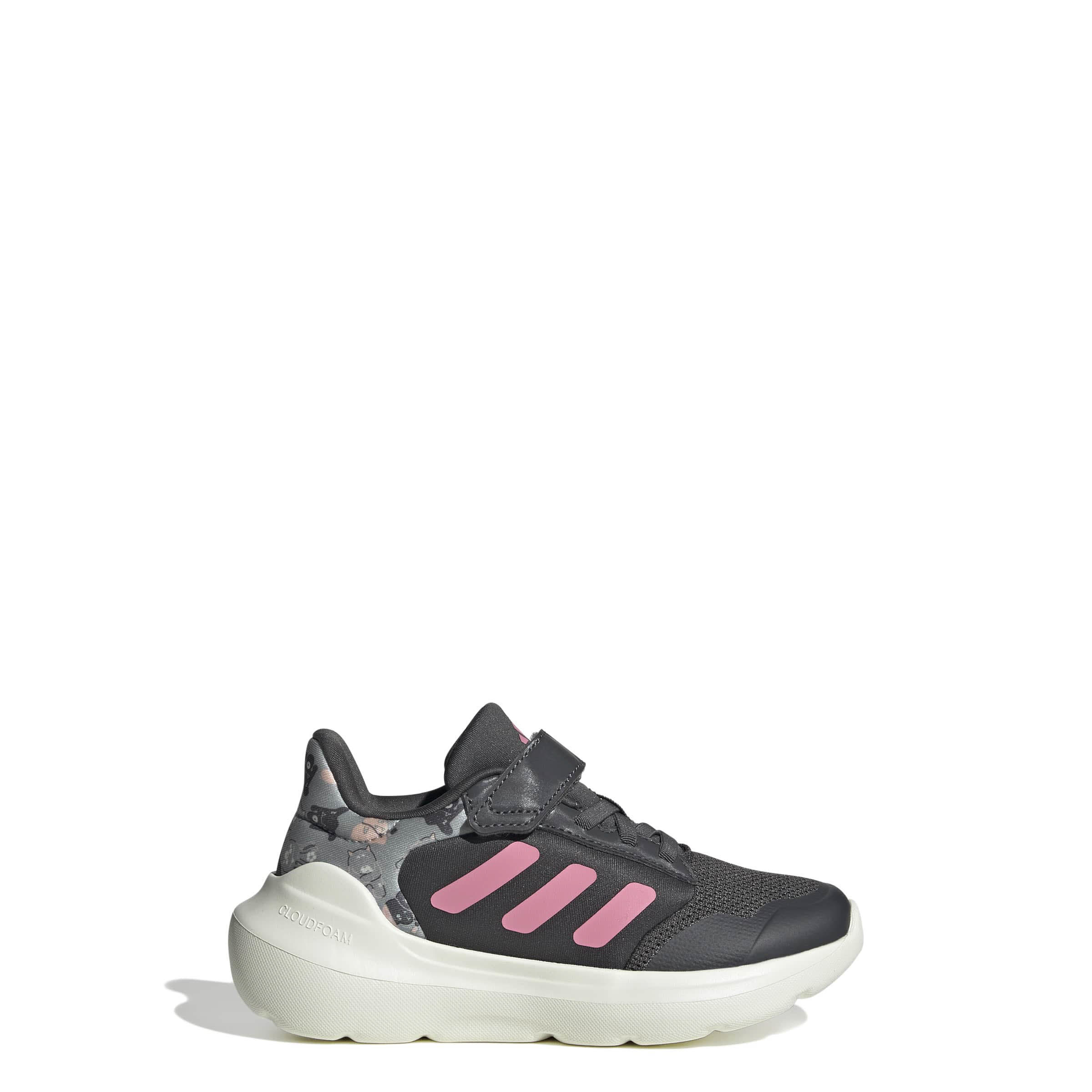 adidas Tensaur Run 3.0 EL Mädchen Sneaker Freizeitschuhe grau/weiß/pink