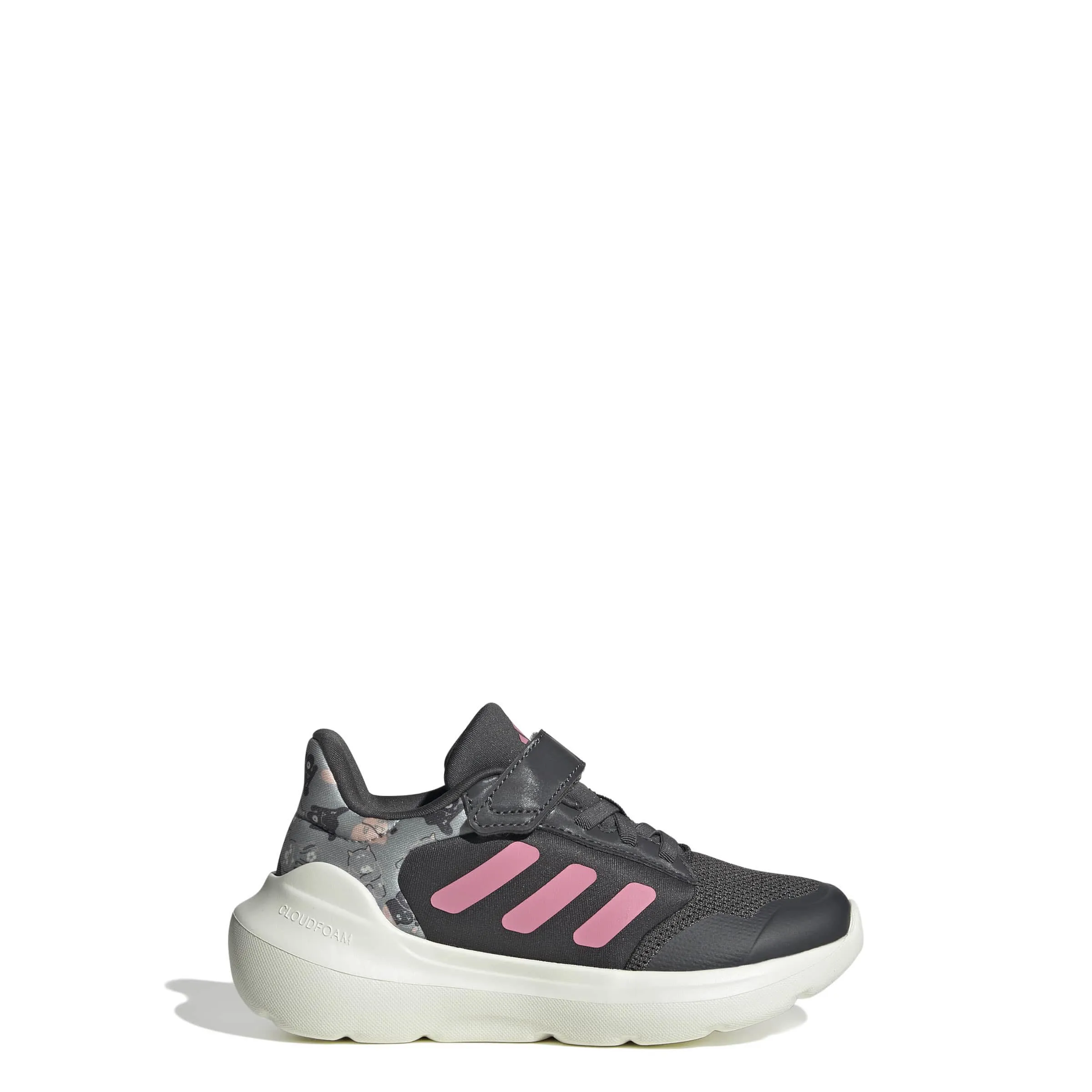 adidas Tensaur Run 3.0 EL Mädchen Sneaker Freizeitschuhe grau/weiß/pink