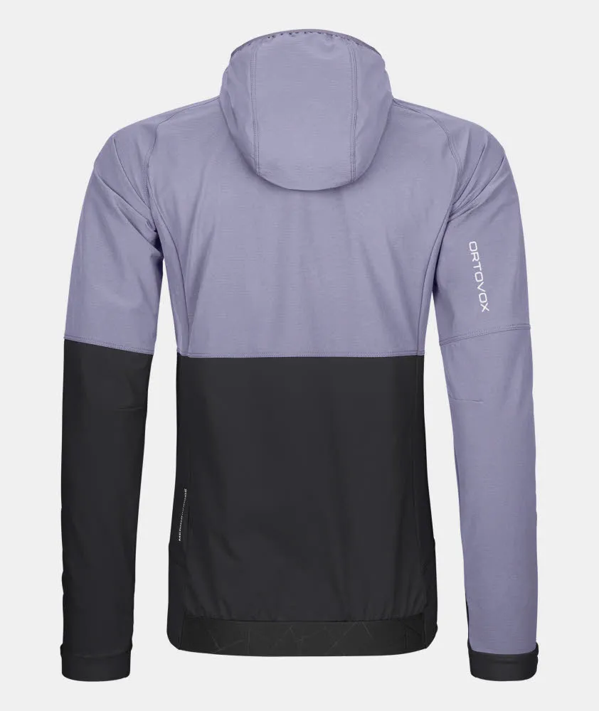 ORTOVOX PUNTA BERRINO HOODED JACKET Damen Softshell-Jacke lila