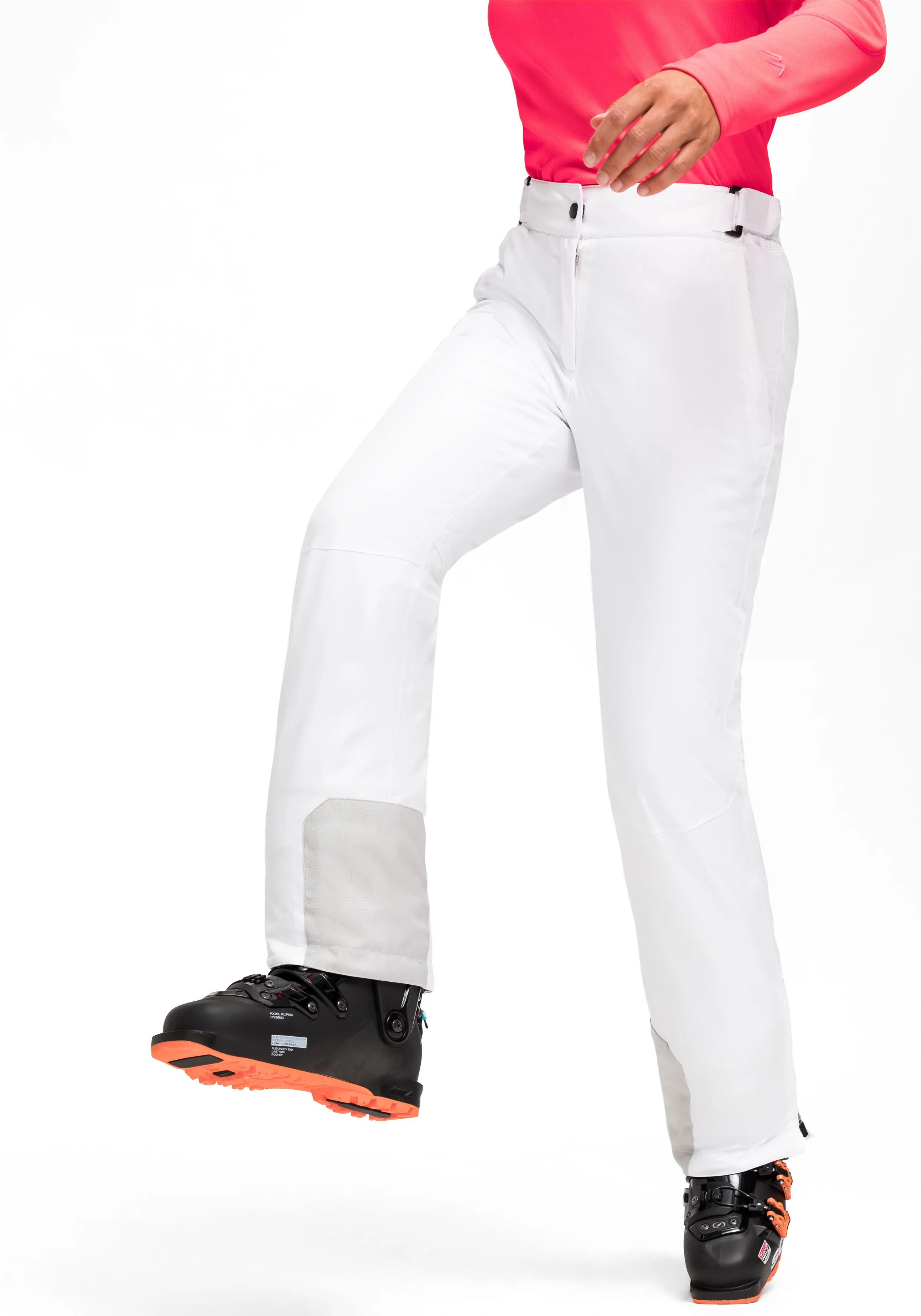Maier Sports Steffi slim Skihose Snowboardhose Schneehose Damen weiß