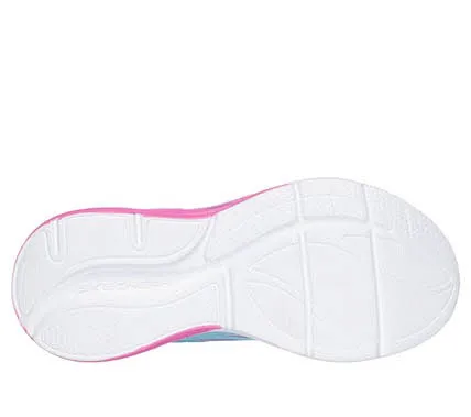 Skechers S-Lights: Cosmic Glow Sneaker Kinder Mädchen türkis pink