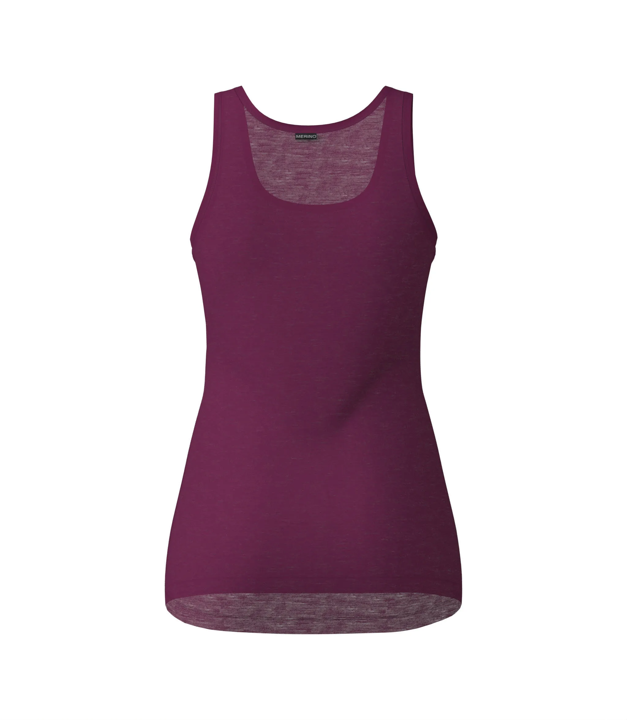 Löffler SINGLET MERINO LIGHT Damen Top Funktionsunterwäsche bordeaux