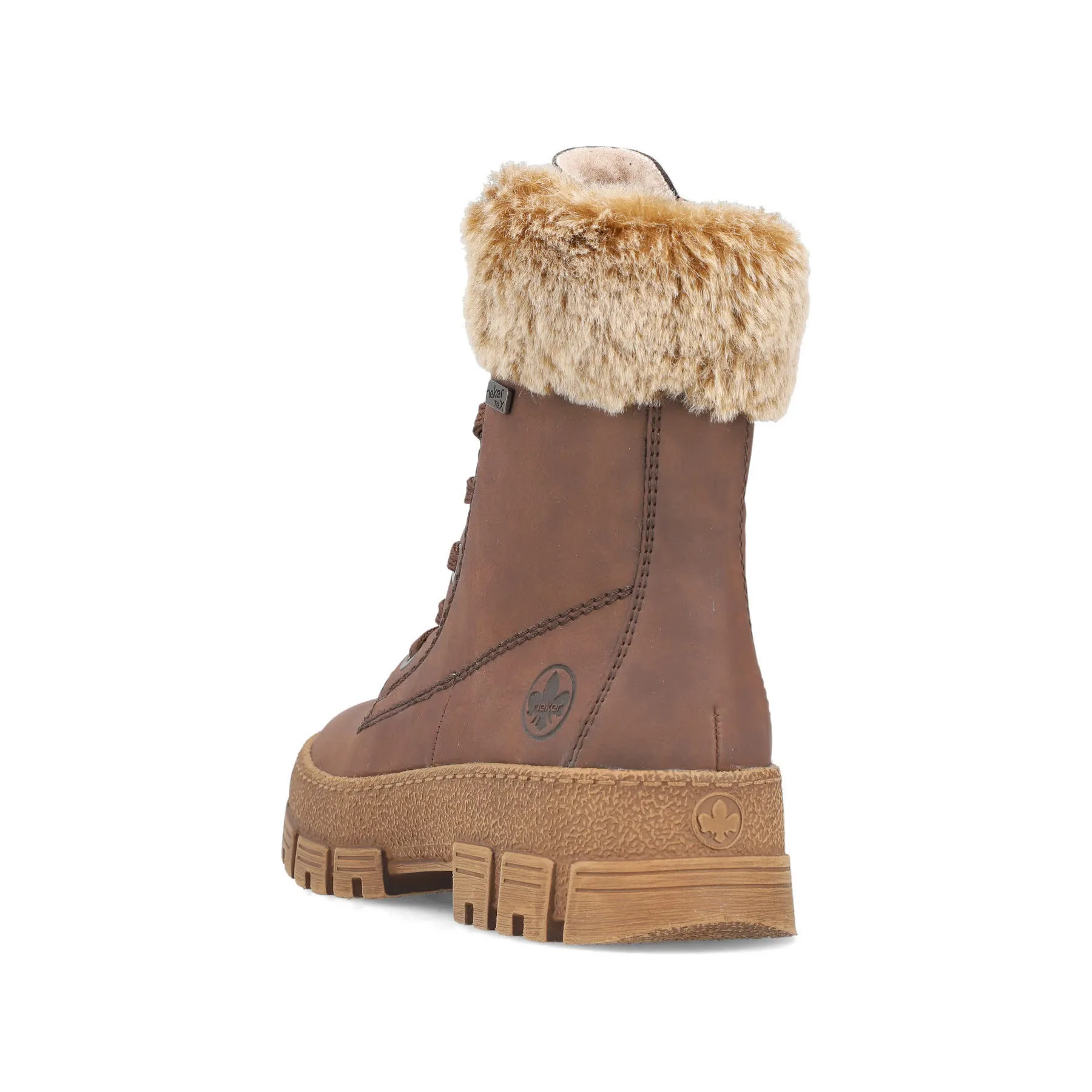 Rieker Damen Biker Boots braun