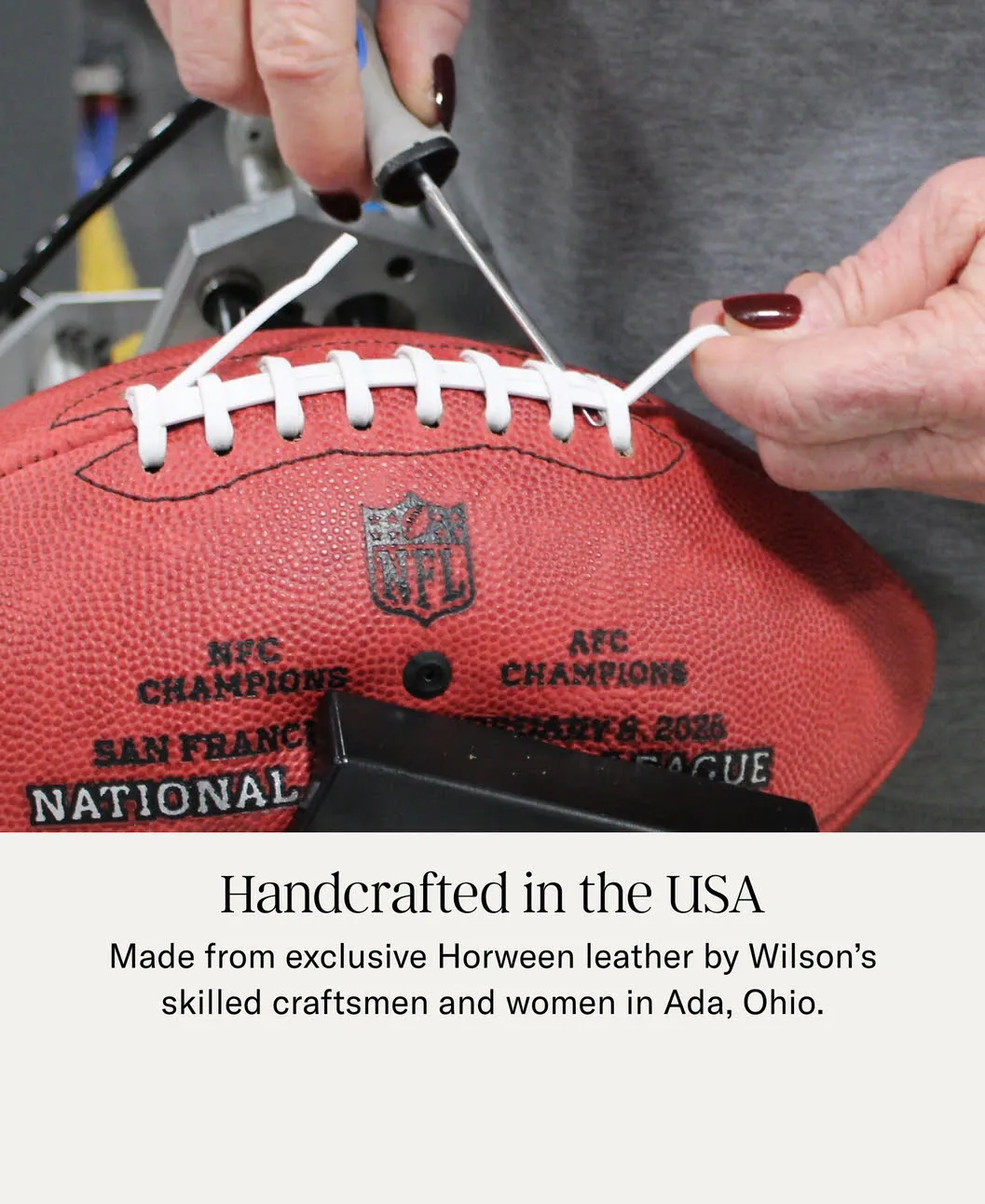 Wilson The Duke NFL Football American Football braun