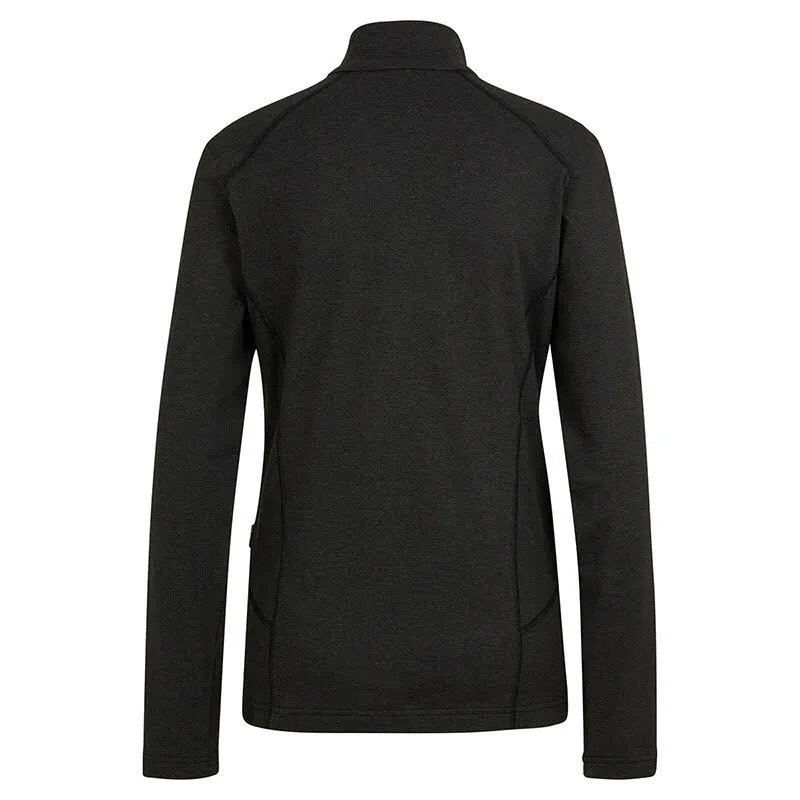 Ziener JENITA-Z midlayer lady Damen Skirolli Funktionsshirt schwarz