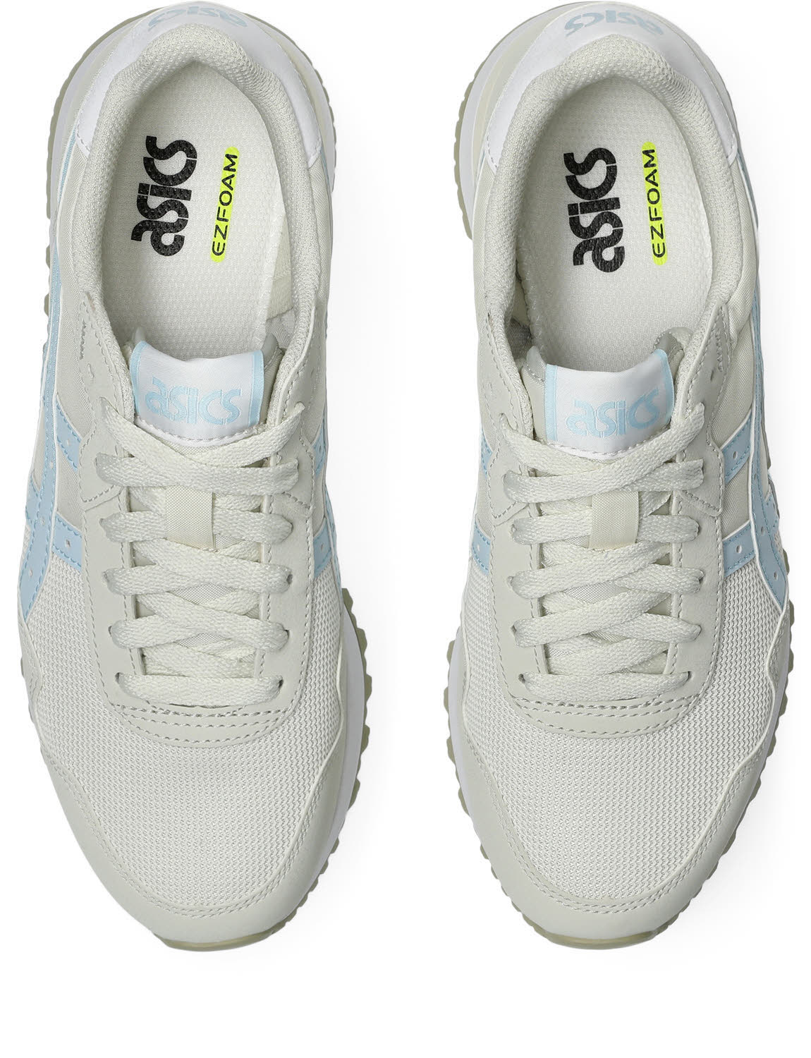ASICS TIGER RUNNER II Sneaker Freizeitschuhe Damen graubeige blau