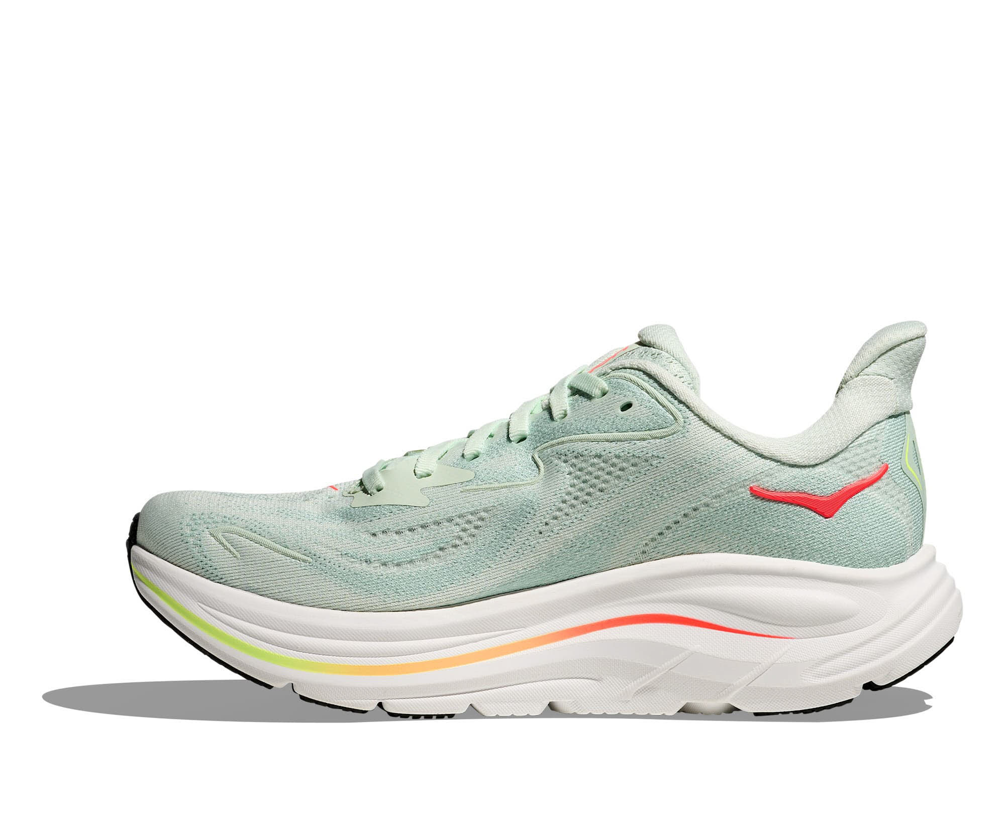 Hoka Clifton 10 Damen Laufschuhe Joggingschuhe grün/weiß