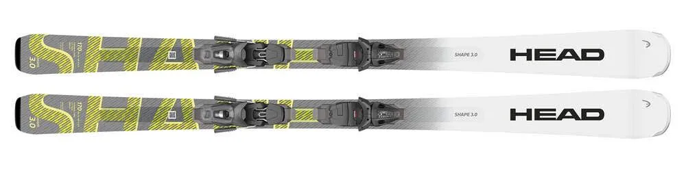 Head Shape 3.0 + PR 10 GW Allround Ski Einsteiger 25/26 grau/weiß