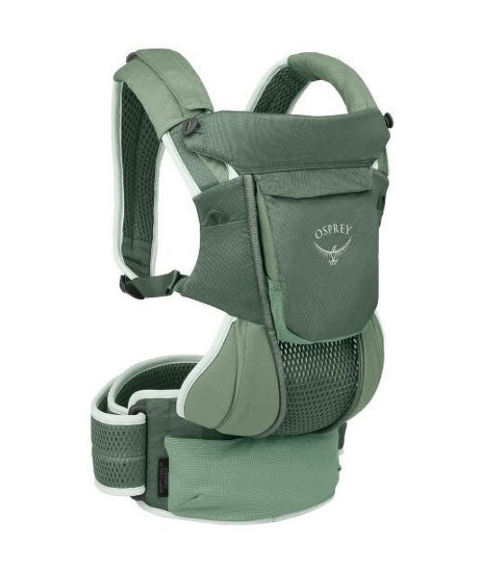 Osprey Poco Soft Child Carrier Kindertrage Kraxe Rucksack grün