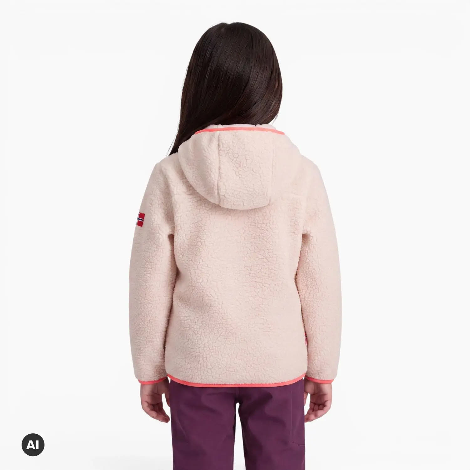 TROLLKIDS Kids Aurlandsfjord Jacket Mädchen Fleecejacke rosa