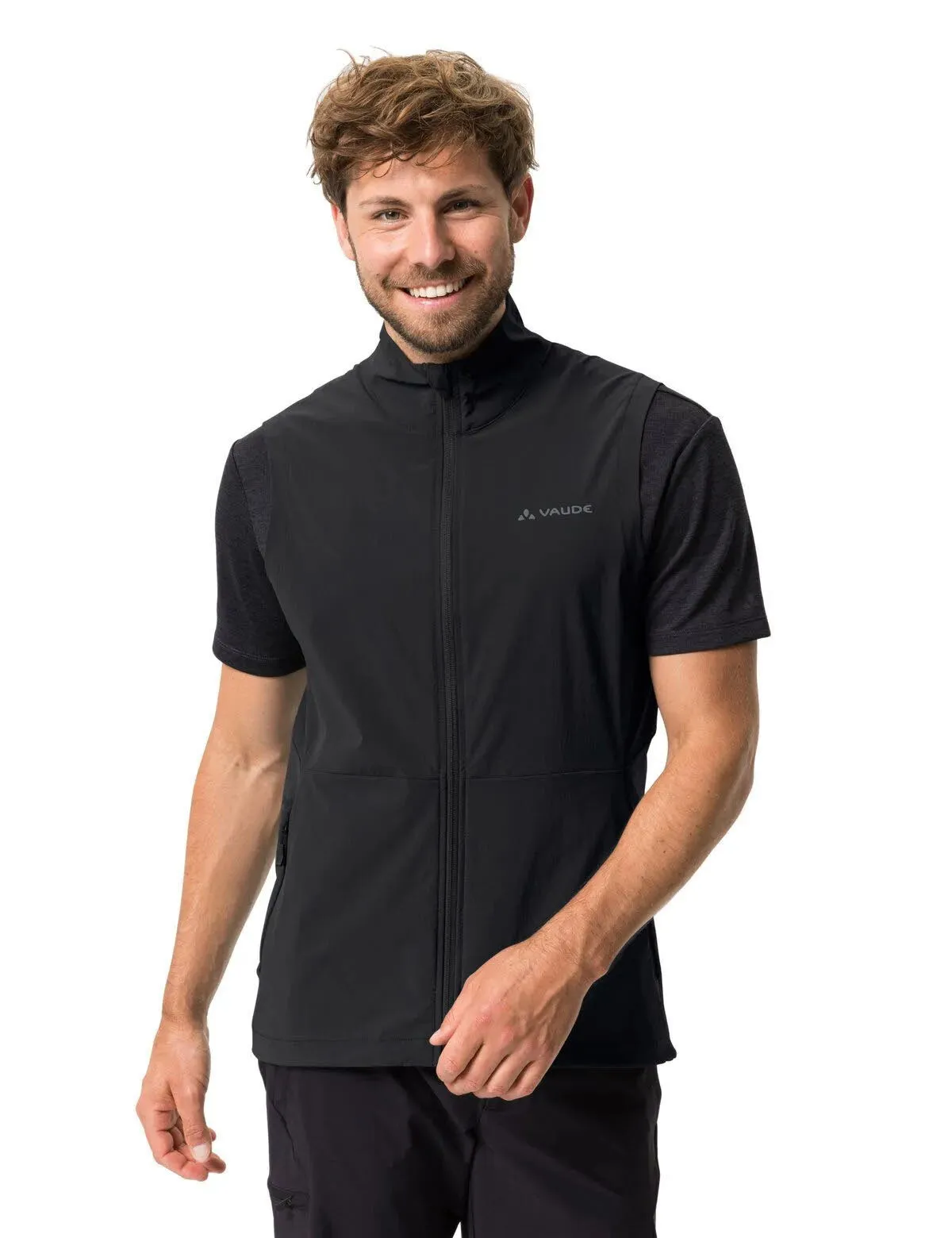 Vaude Yaras Weste Herren Fahrradweste schwarz