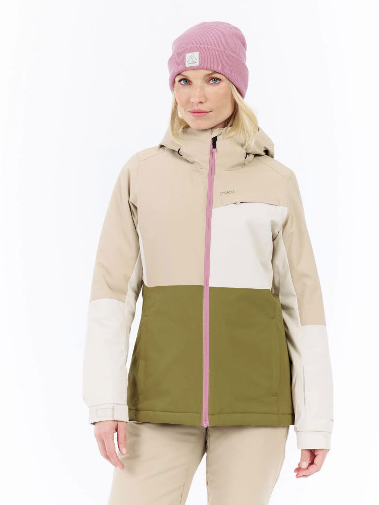 PROTEST PRTSina Winterjacke Skijacke Damen weiß