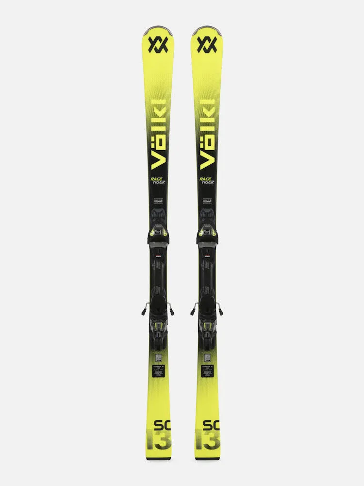 Völkl RACETIGER SC YELLOW + VMOT10 GW Slalomcarver Ski Fortgeschrittene 25/26 gelb
