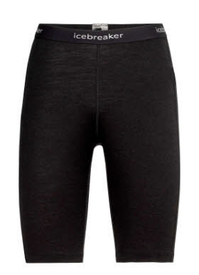Icebreaker W 200 Oasis Shorts Damen Trainingsshorts Trainingstights schwarz NEU