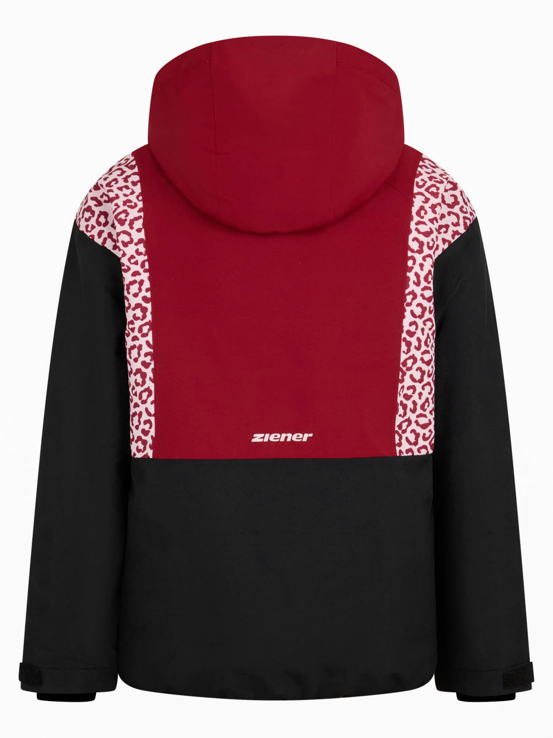 ZIENER ABBE-Z jacket junior unisex Mädchen Ski-/Snowboardjacke rot leo
