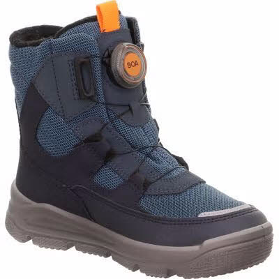 Superfit MARS Jungen Kinder Winterstiefel blau orange