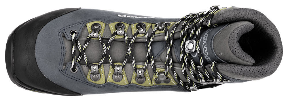 Lowa CAMINO EVO GTX Herren Wanderschuhe Trekkingschuhe stahlblau/kiwi