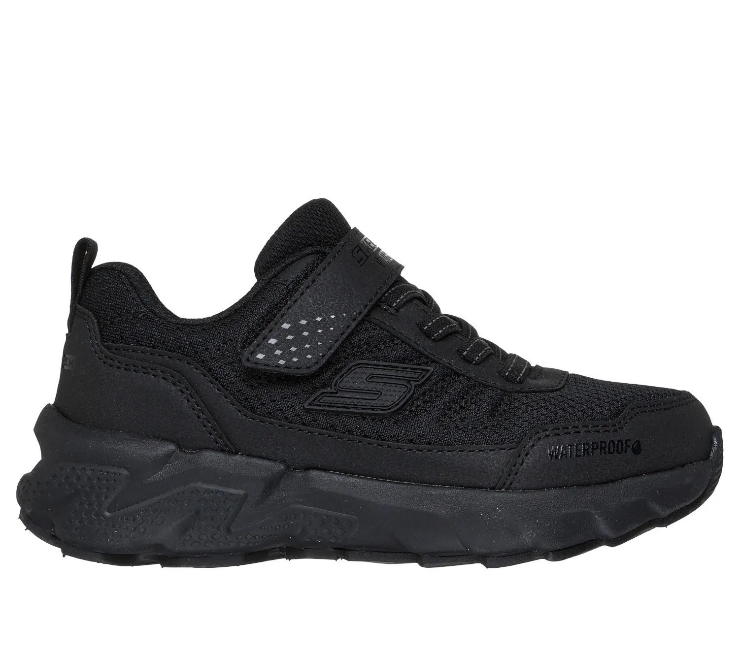 SKECHERS ELITE SPORT TREA – AQUAVEK Kinder Sneaker sportlich schwarz