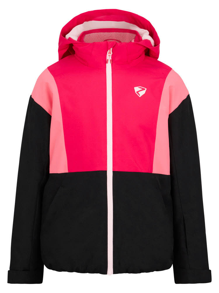 Ziener Abbe-Z Skijacke Winterjacke Mädchen pink