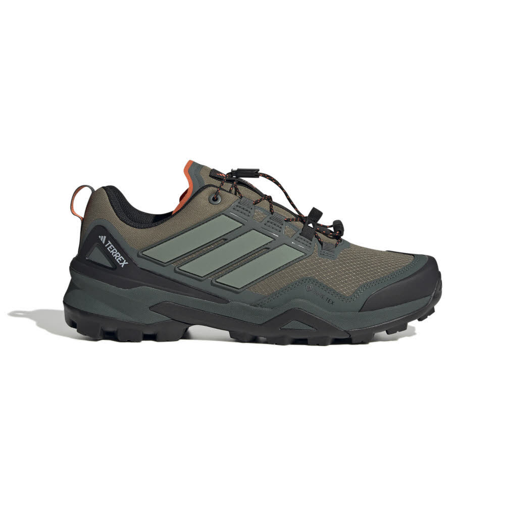 adidas TERREX SKYCHASER GTX Herren Wanderschuhe Trekkingschuhe Low oliv/schwarz