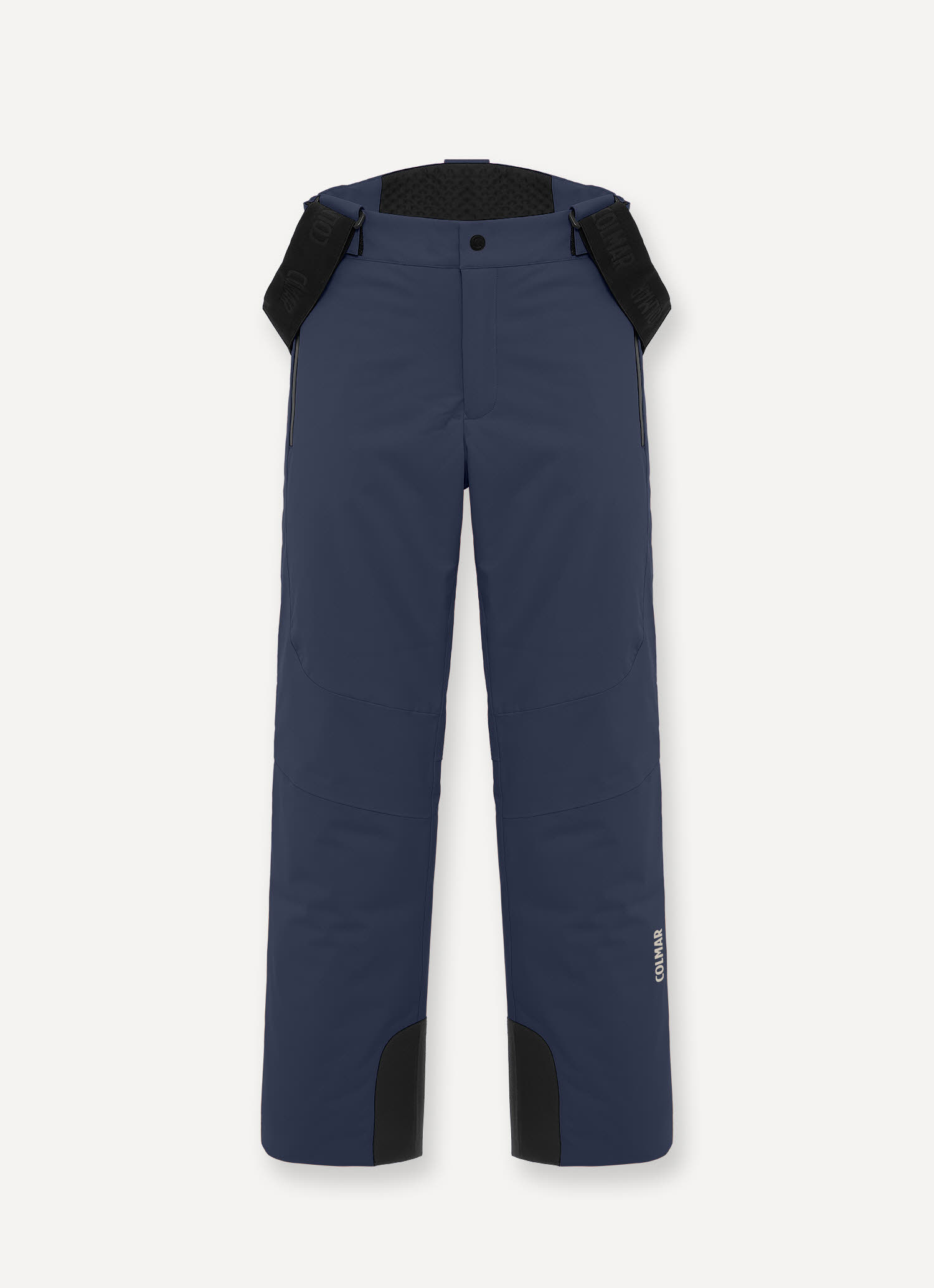 Colmar Herren Wattierte Ski-Latzhose im Slim Fit Skihose dunkelblau
