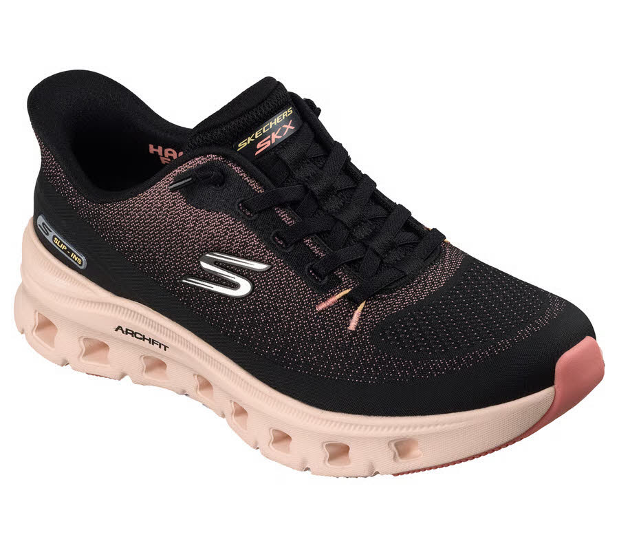 Skechers Arch Fit Glide-Step Pro Sneaker Damen schwarz