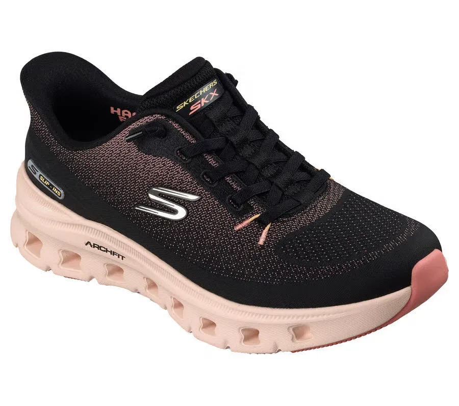 Skechers Arch Fit Glide-Step Pro Sneaker Damen schwarz