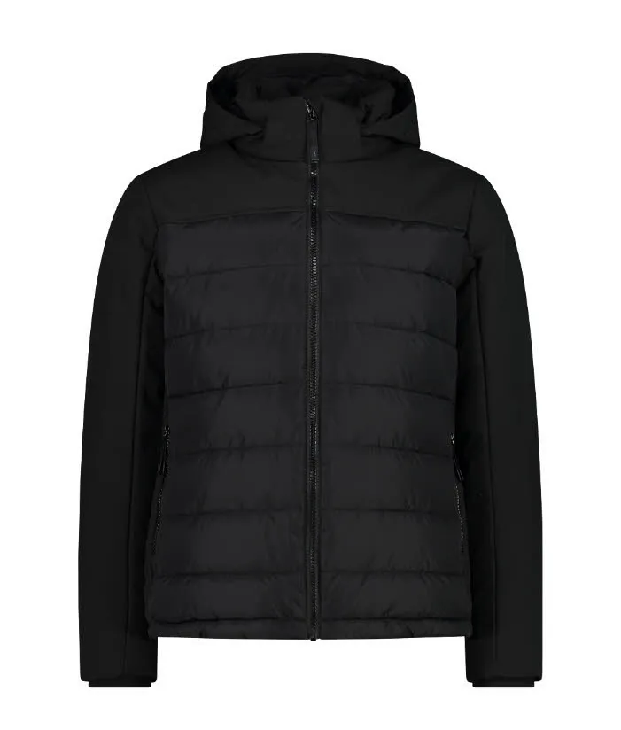 CMP Herren Kapuzenjacke Daunenjacke Herren schwarz