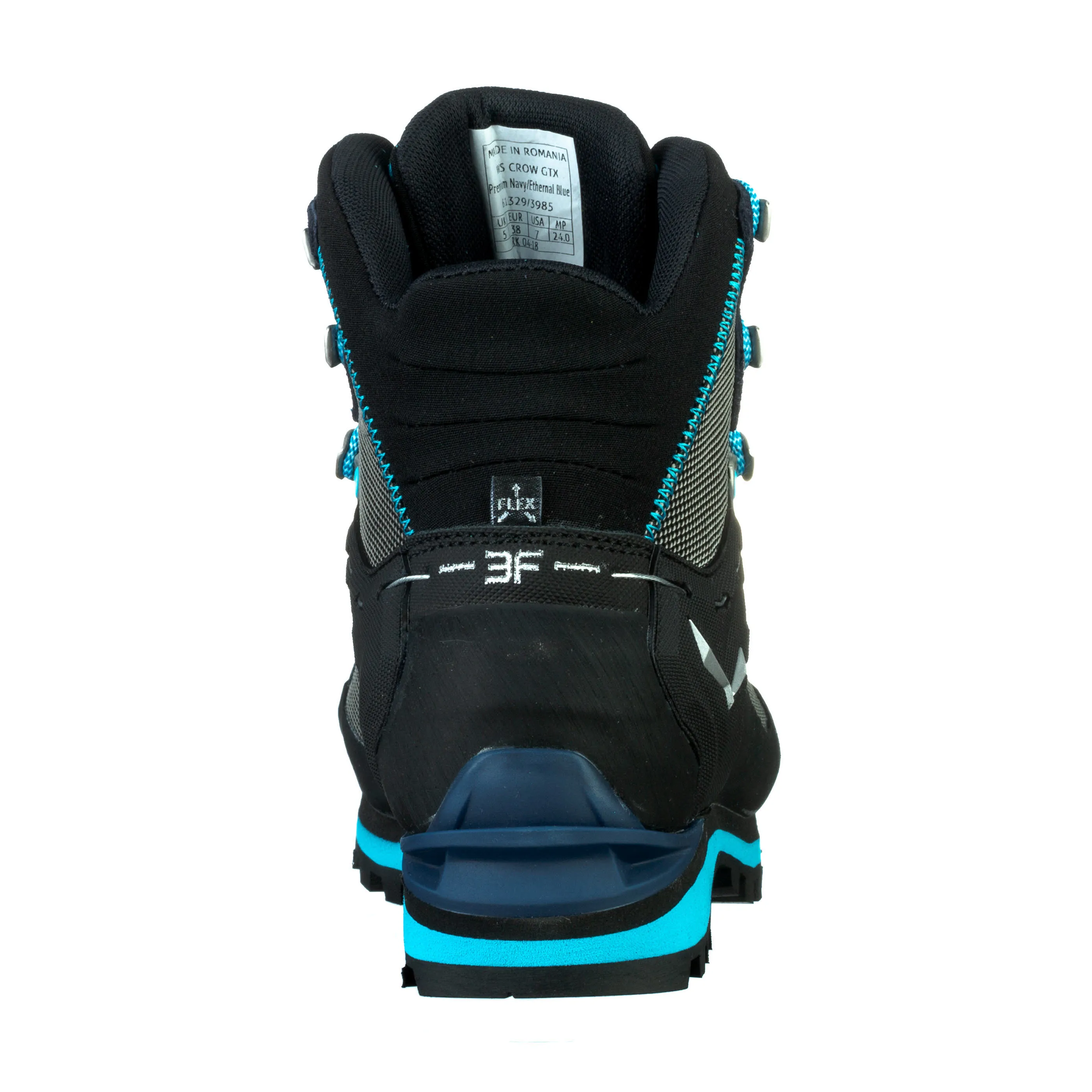 Salewa Crow Gore-Tex Damen Trekkingschuhe Wanderschuhe Bergsteigerschuh wasserdicht blau