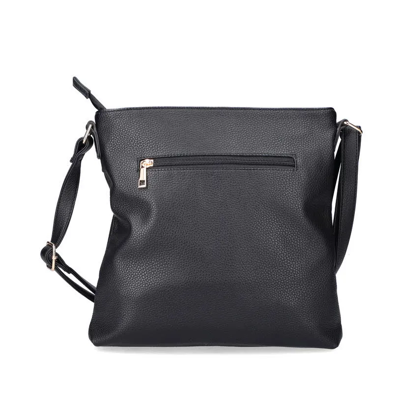 Rieker Umhängetasche Handtasche Damen schwarz