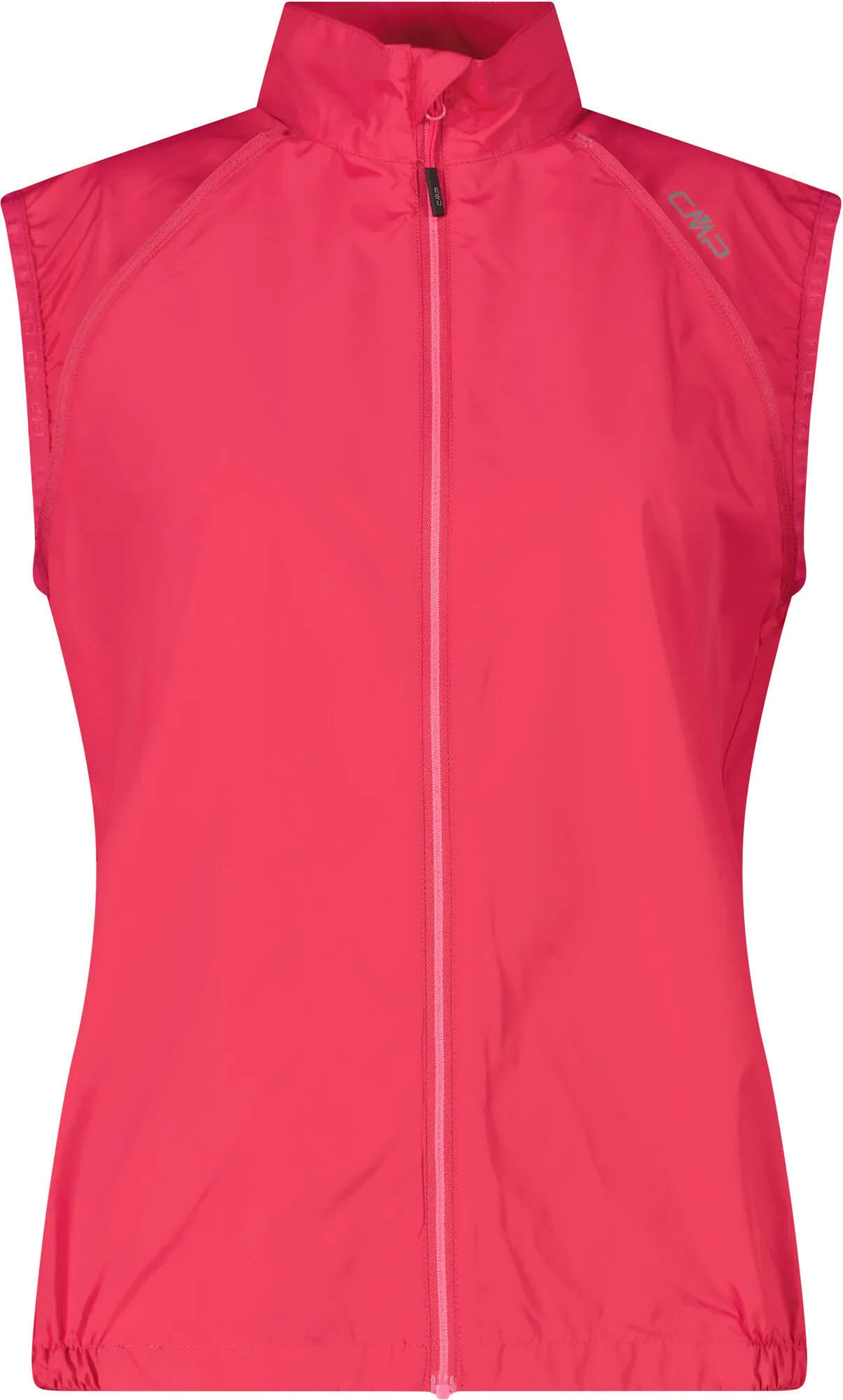 CMP Windschutzjacke Damen mit abnehmbaren Ärmeln magenta