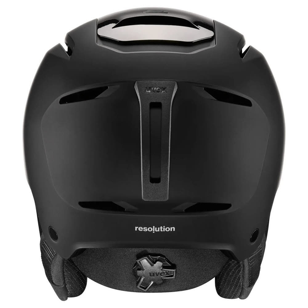 Uvex resolution Unisex Skihelm Snowboardhelm schwarz matt