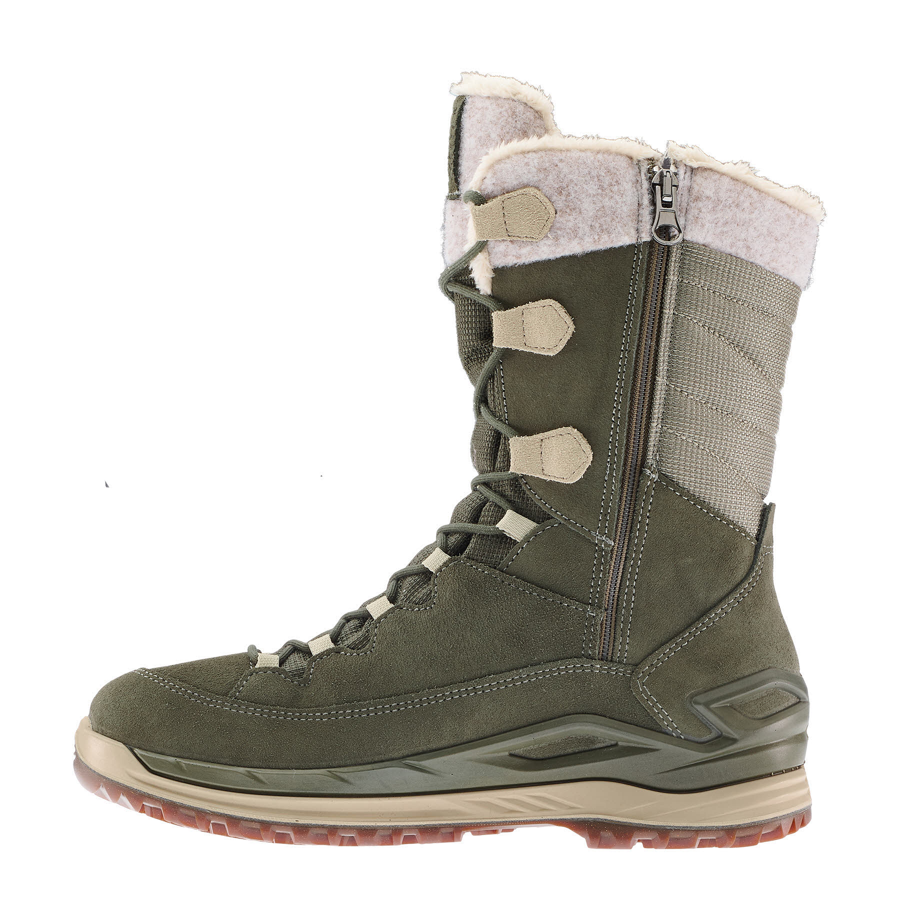 Lowa BARINA EVO GTX Damen Winterstiefel grün