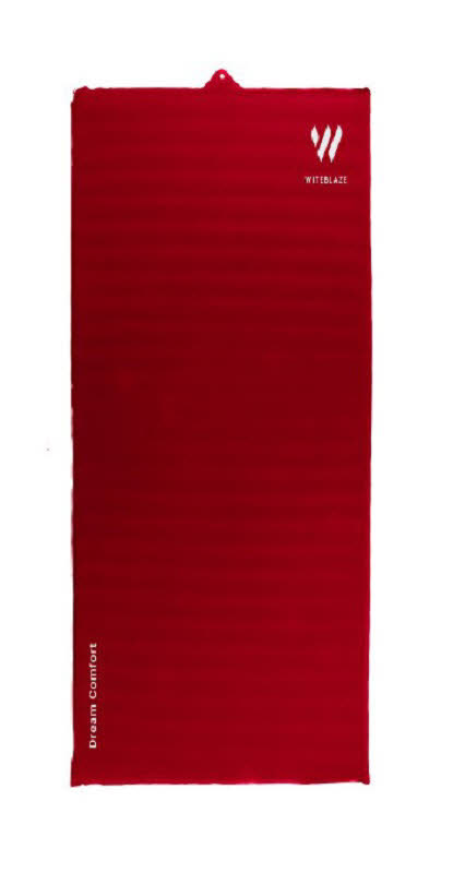 Witeblaze DREAM COMFORT SINGLE Schlafmatte selbstaufblasend Campingmatte rot