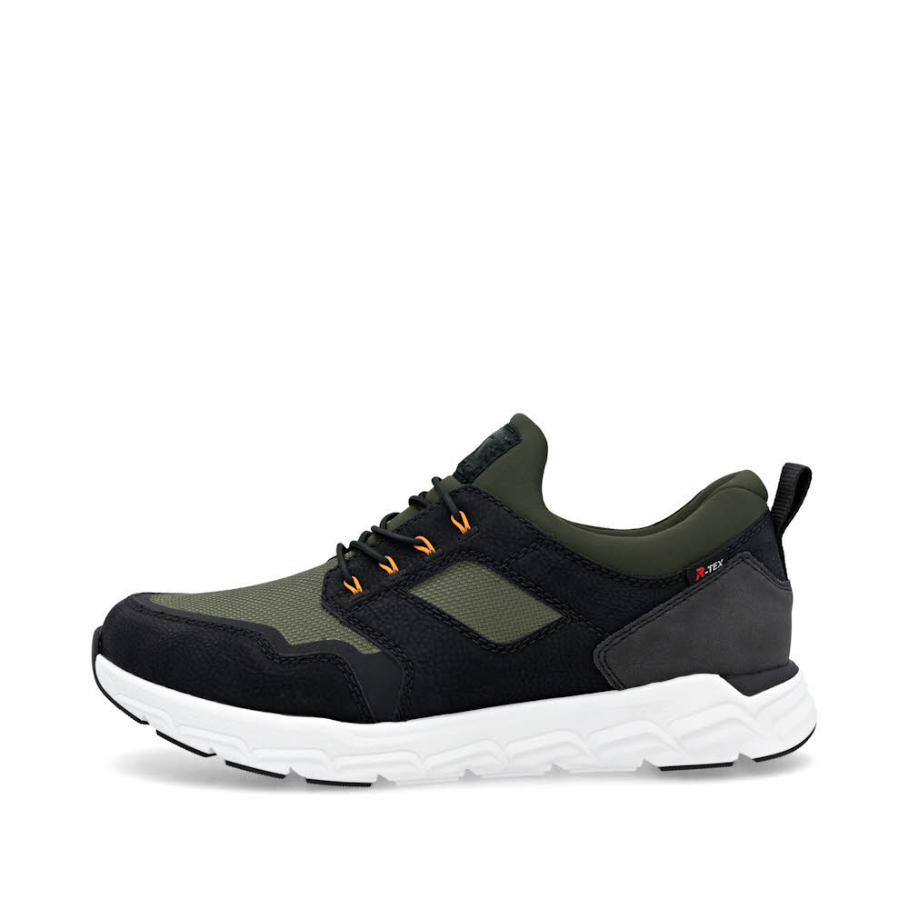 Rieker HWK Herren Halbschuhe Sneaker Low grün