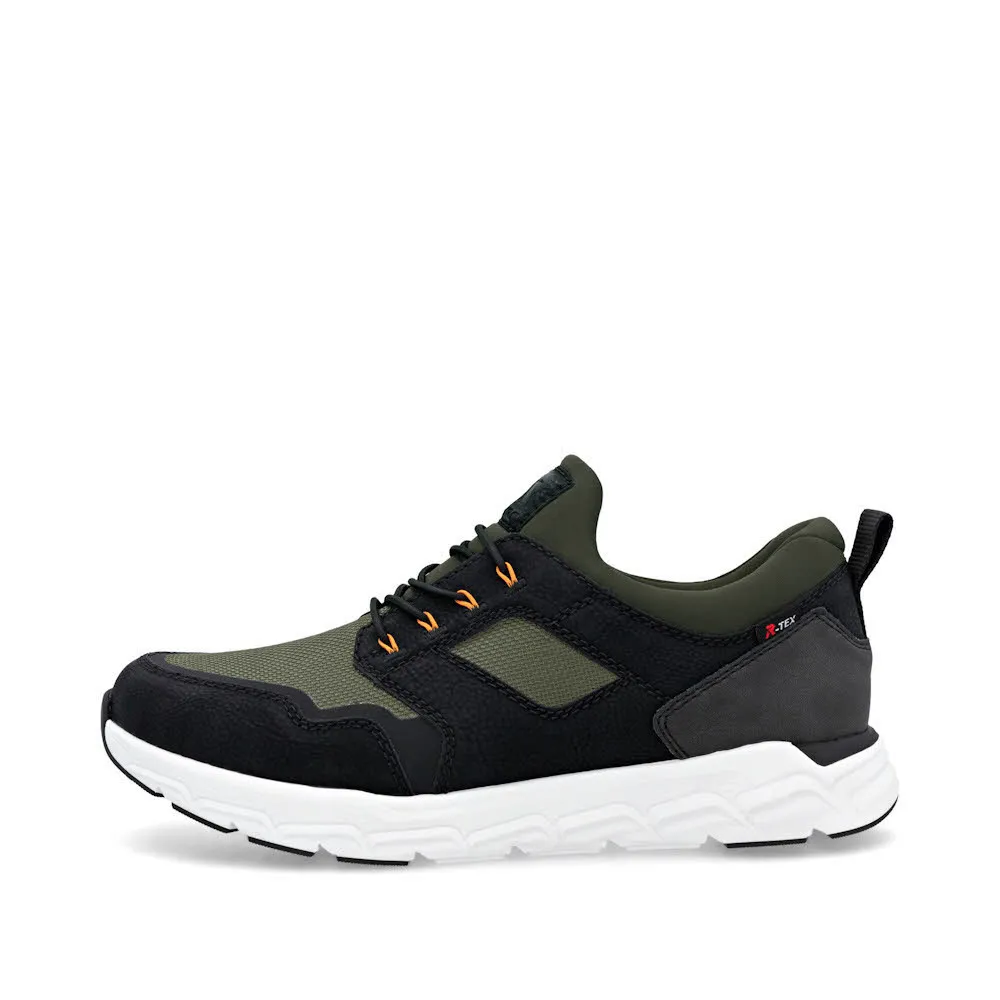Rieker HWK Herren Halbschuhe Sneaker Low grün