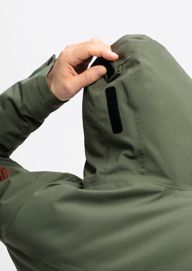Maier Sports SENNE Freizeitjacke Winterjacke Herren dunkelgrün