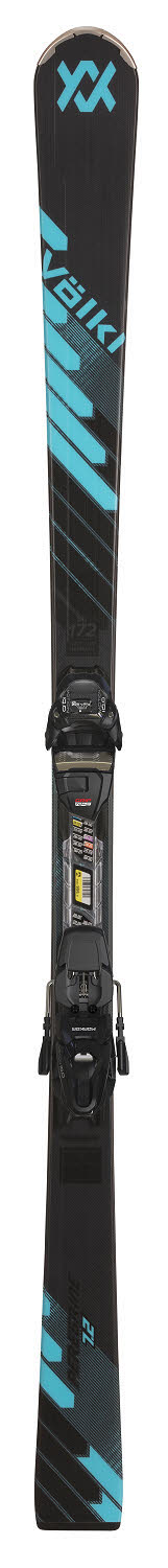 Völkl PEREGRINE 7.2 BLACK + FDT 10 GW Allround Ski Fortgeschrittene 25/26 schwarz/blau