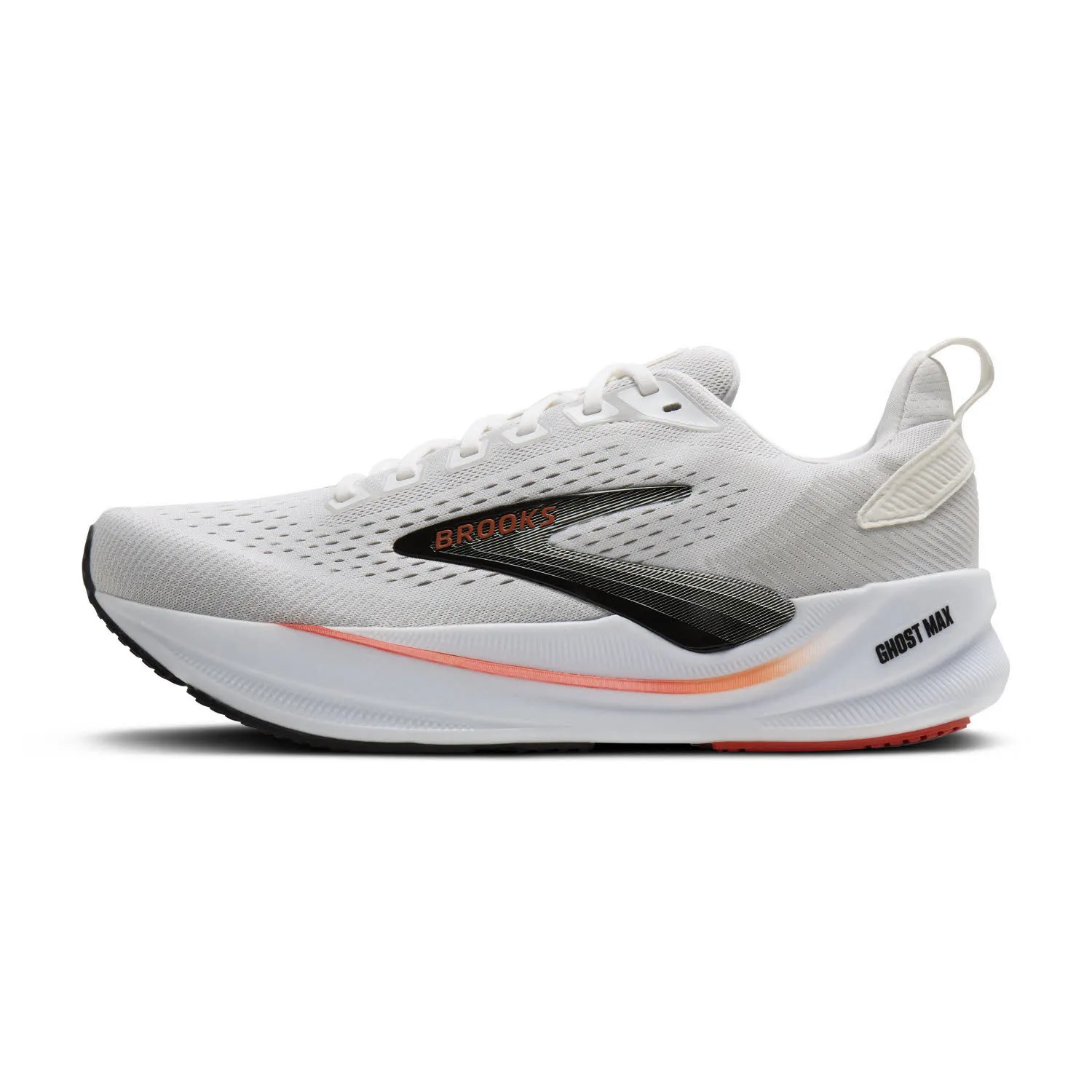 Brooks Ghost Max 4 Herren Laufschuhe Joggingschuhe weiß